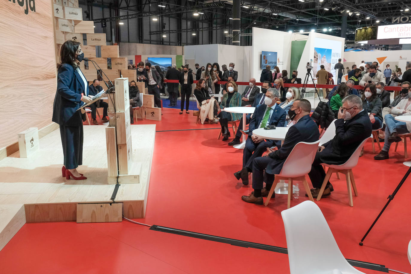 Fotos: La Rioja inaugura su stand en la feria de turismo FITUR