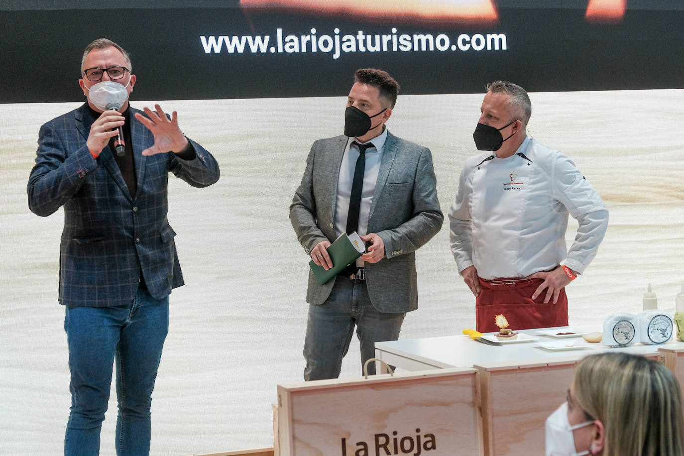 Fotos: La Rioja destaca en Fitur el producto de la tierra, ensalza el origen y los elementos que diferencian a la región