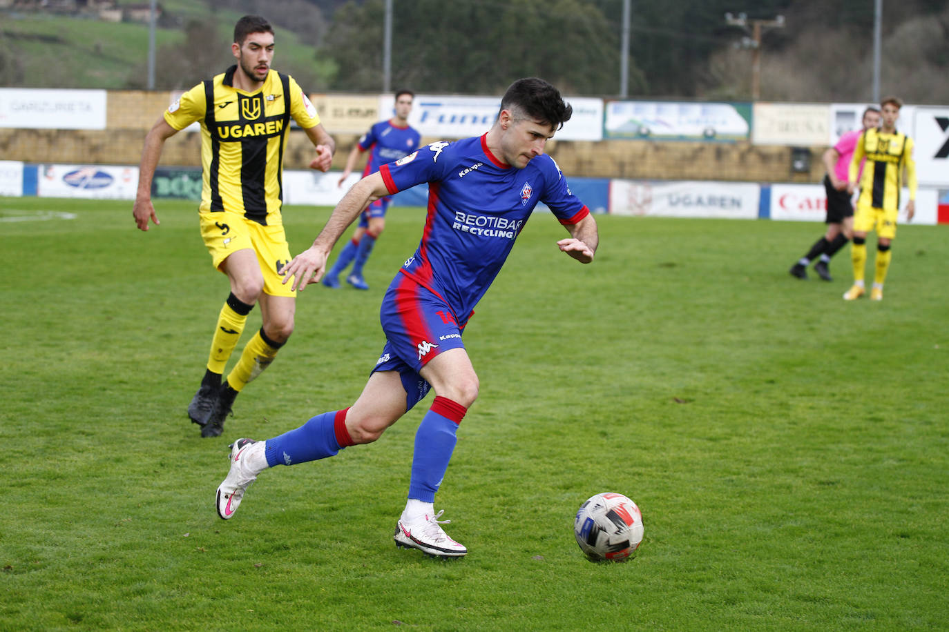 Zarrabeitia, en un partido del Amorebieta. 