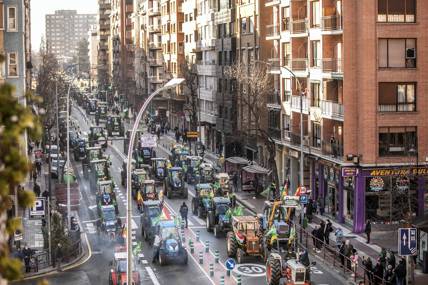 Fotos: El campo riojano se manifiesta en Logroño