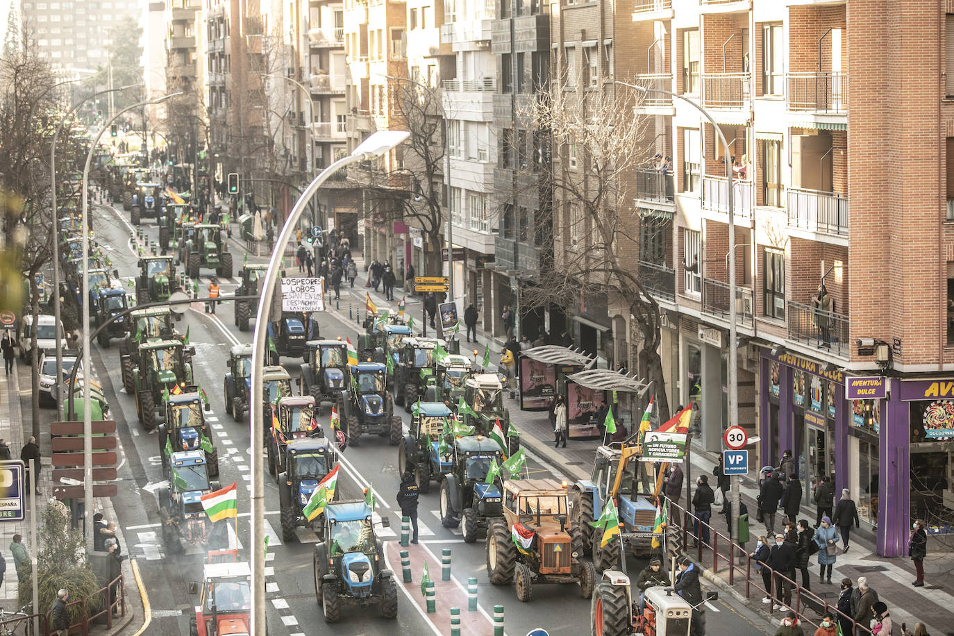 Fotos: El campo riojano se manifiesta en Logroño