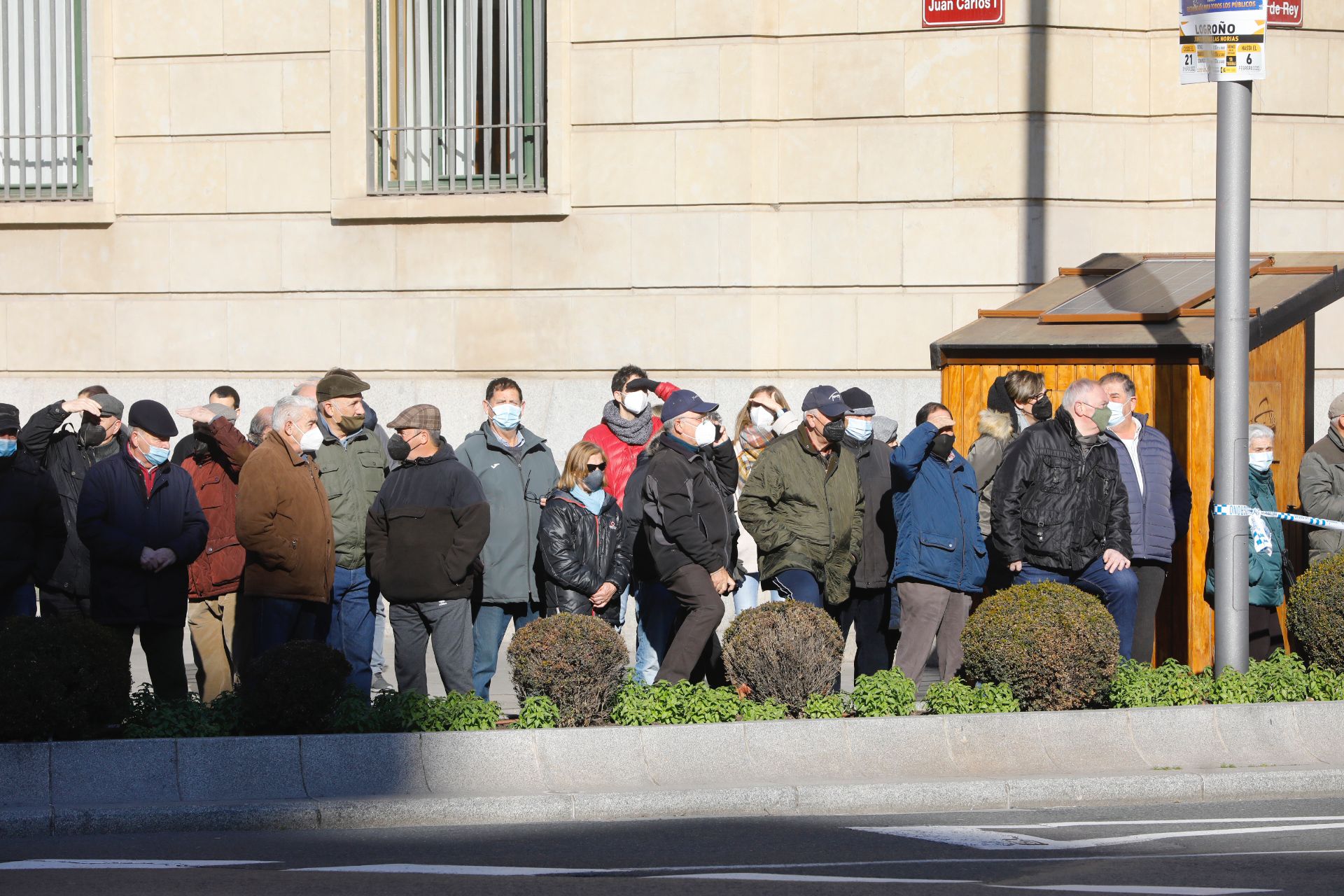 Fotos: La manifestación, a su paso por el centro de Logroño