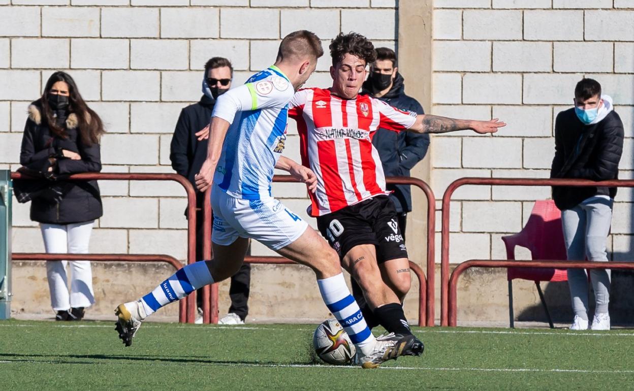 Partido entre la UDL B y el Náxara. 