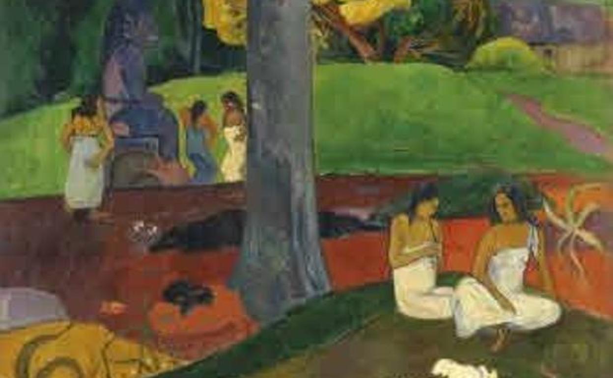 La obra de Gauguin Mata Mura. 