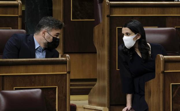 Rufián: «Esta es la norma que le hubiera gustado aprobar a Albert Rivera»