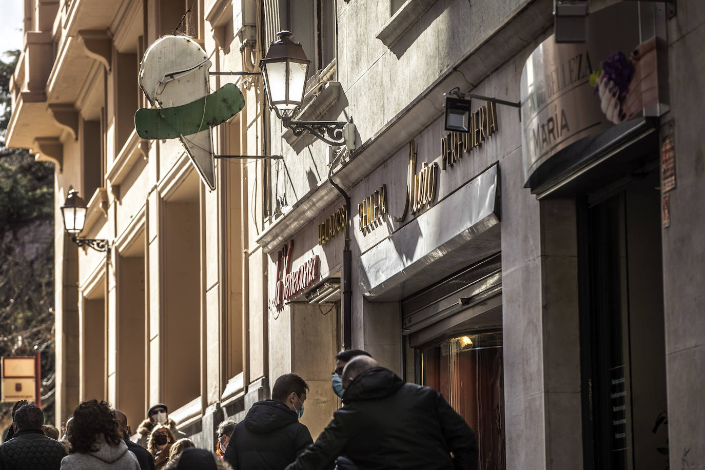 Fotos: Logroño con letra de rótulo