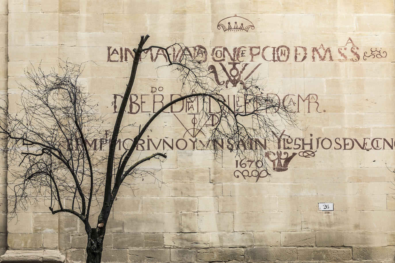 Fotos: Logroño con letra de rótulo