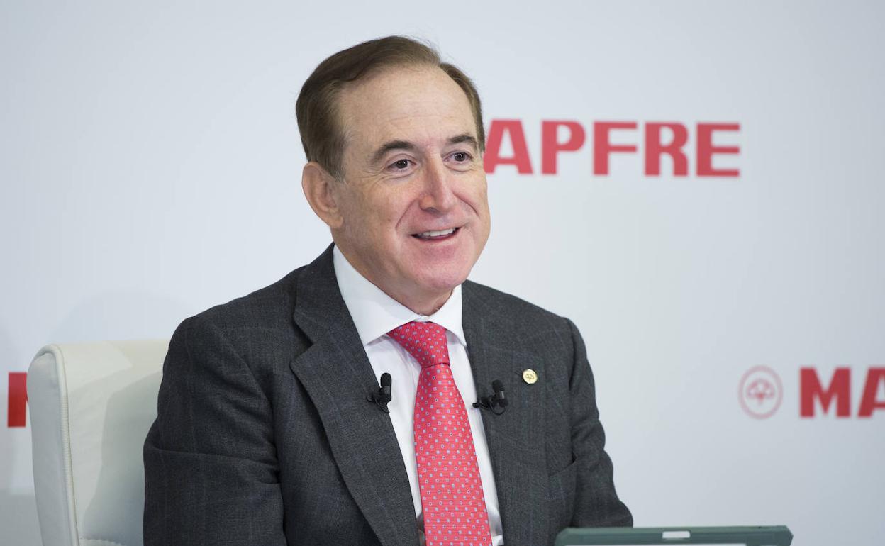 El presidente de Mapfre, Antonio Huertas. 