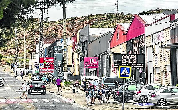 Polígono El Raposal, en Arnedo. 