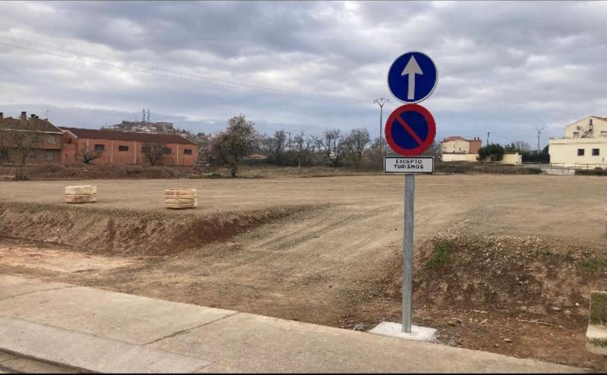 Abierto oficialmente el nuevo parking de avenida de San Pedro de Lardero