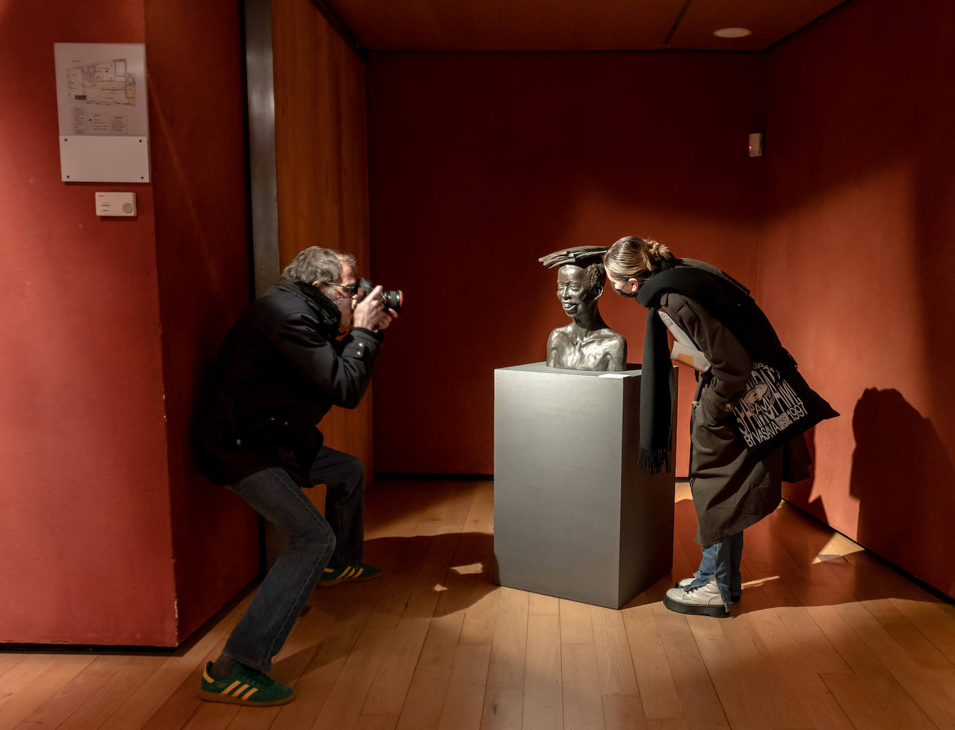 Fotos: Exposición de la artista riojana Elena Ariznavarreta en el festival Mujeres en el Arte en La Rioja