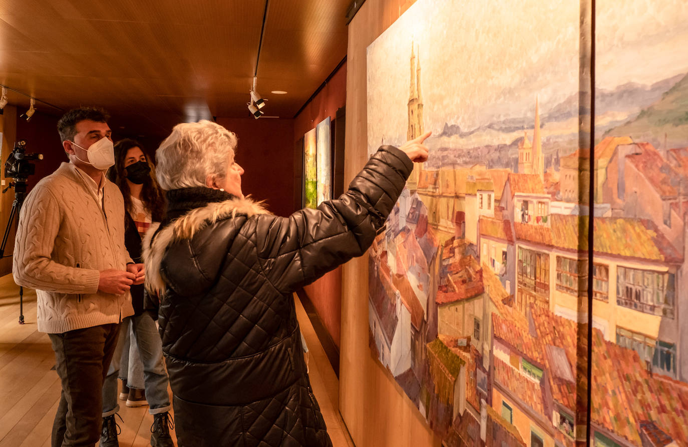 Fotos: Exposición de la artista riojana Elena Ariznavarreta en el festival Mujeres en el Arte en La Rioja