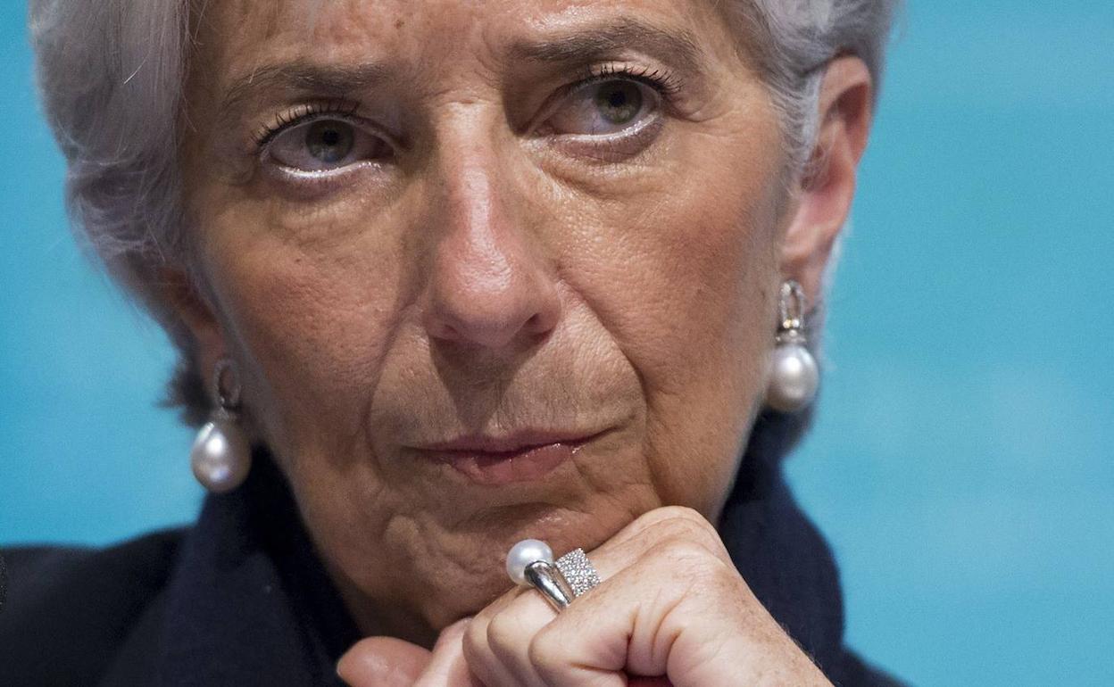 La persidenta del BCE, Christine Lagarde. 