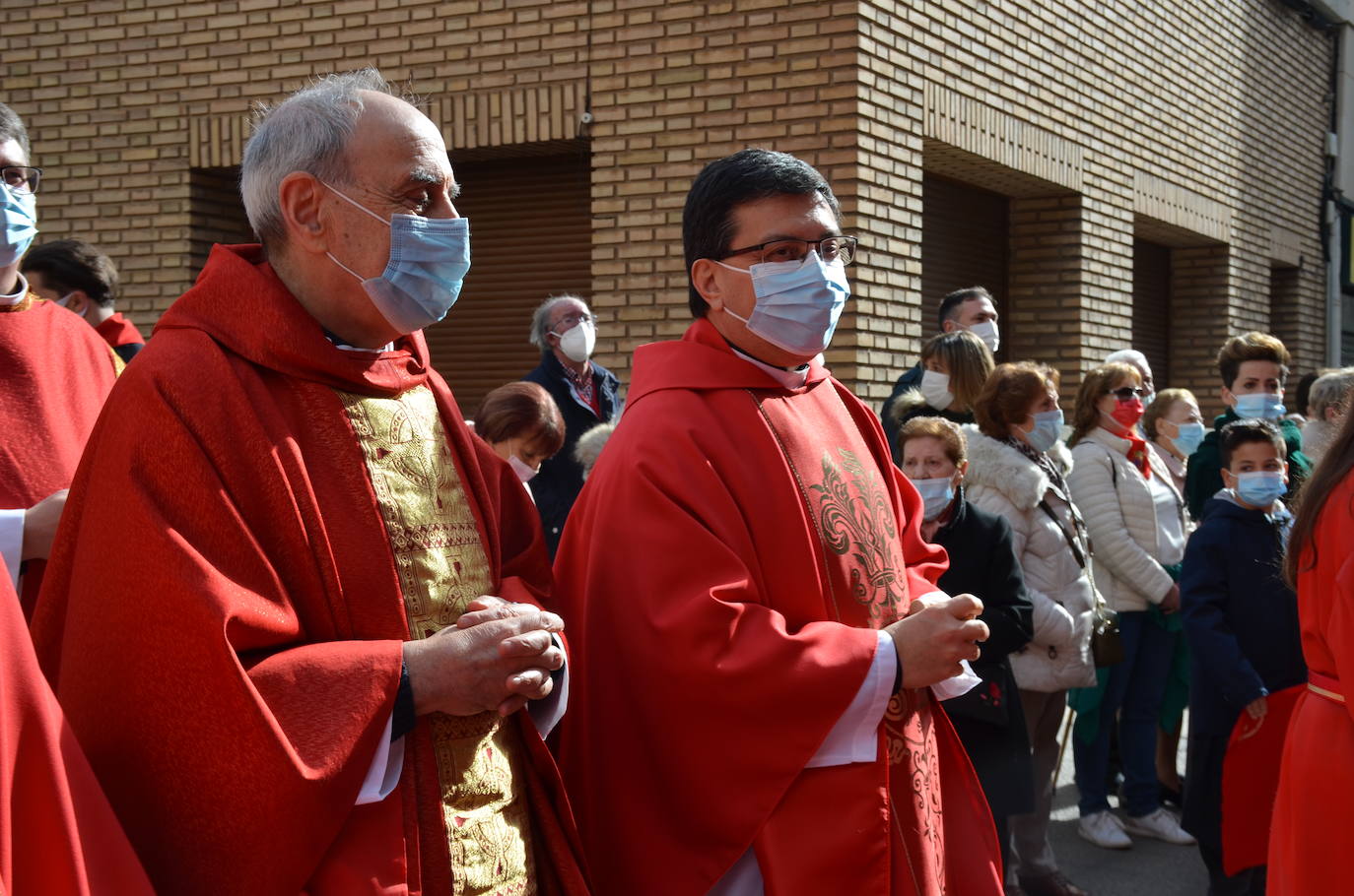 Fotos: La procesión de los mártires Emeterio y Celedonio llena las calles de Calahorra