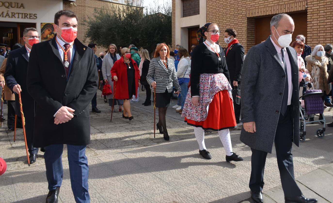 Fotos: La procesión de los mártires Emeterio y Celedonio llena las calles de Calahorra