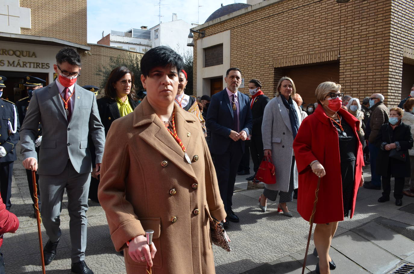 Fotos: La procesión de los mártires Emeterio y Celedonio llena las calles de Calahorra