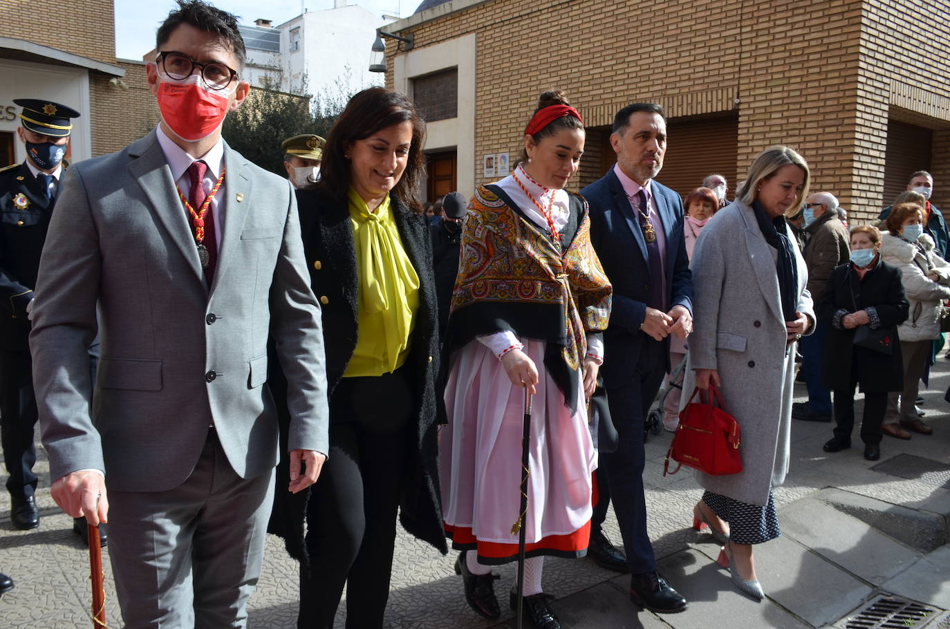 Fotos: La procesión de los mártires Emeterio y Celedonio llena las calles de Calahorra