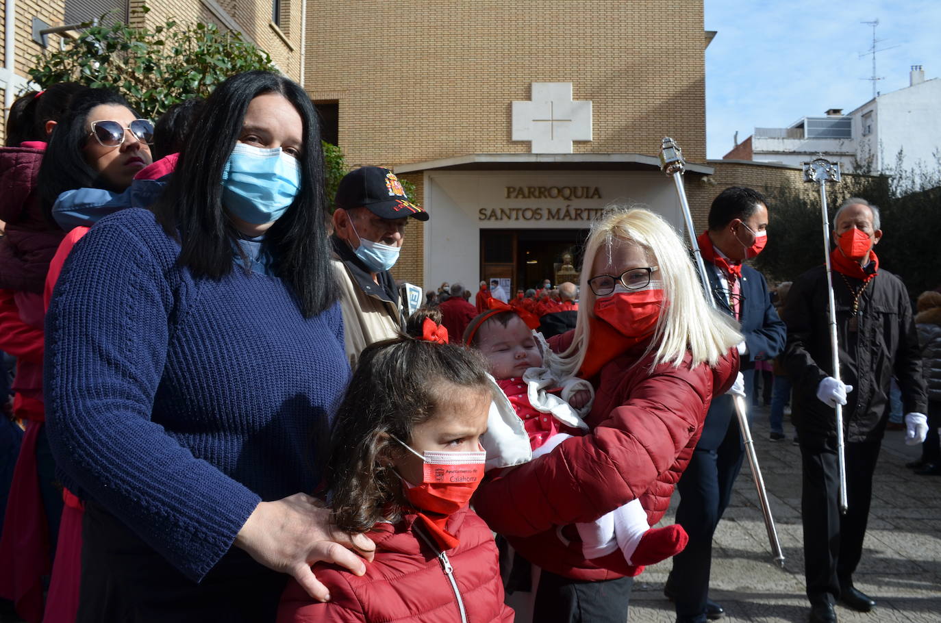 Fotos: La procesión de los mártires Emeterio y Celedonio llena las calles de Calahorra