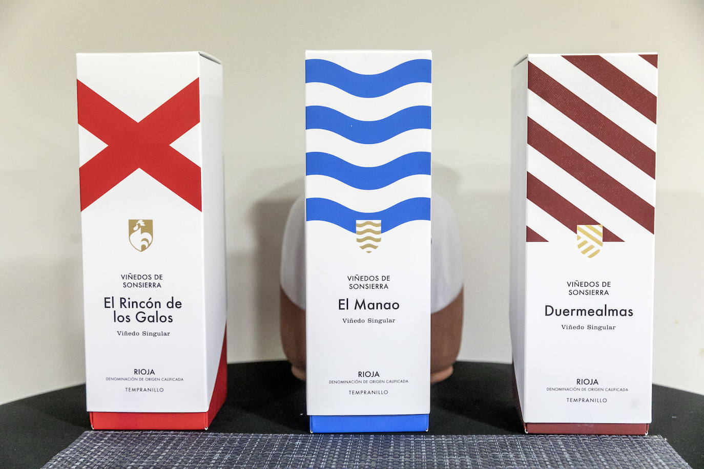 Rafael Usoz presentó para lomejordelvinoderioja las tres elaboraciones de viñedo singular y la gama tradicional de Sonsierra, todas ellas elaboradas con uvas de viñedos de más de 40 años. 