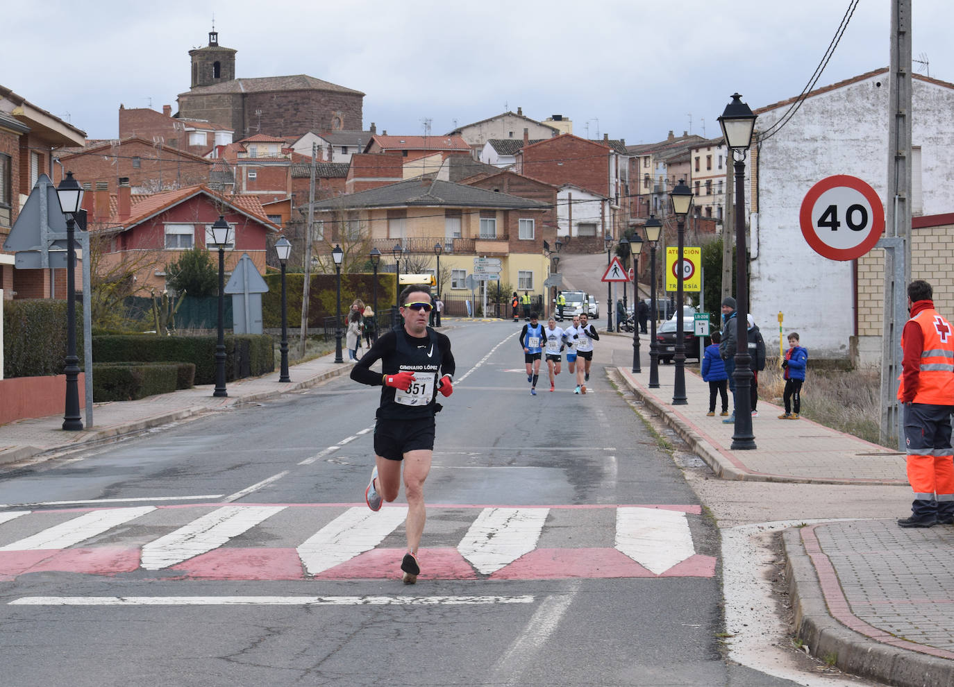 Biruk Rubio y Maite Iñigo se impusieron en la XV Media Maratón del Camino que ha reunido a más de 700 corredores.