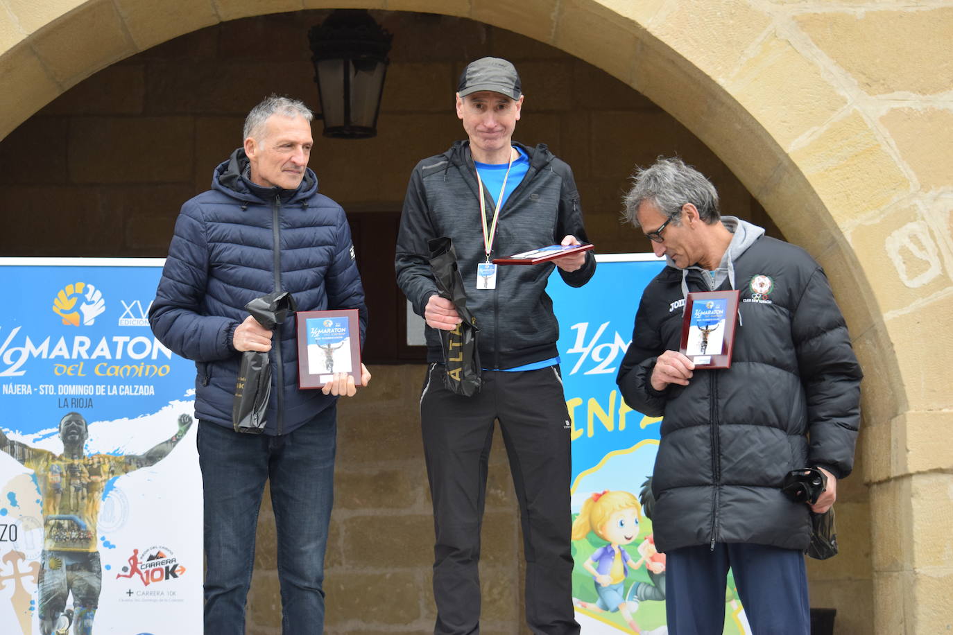 Biruk Rubio y Maite Iñigo se impusieron en la XV Media Maratón del Camino que ha reunido a más de 700 corredores.