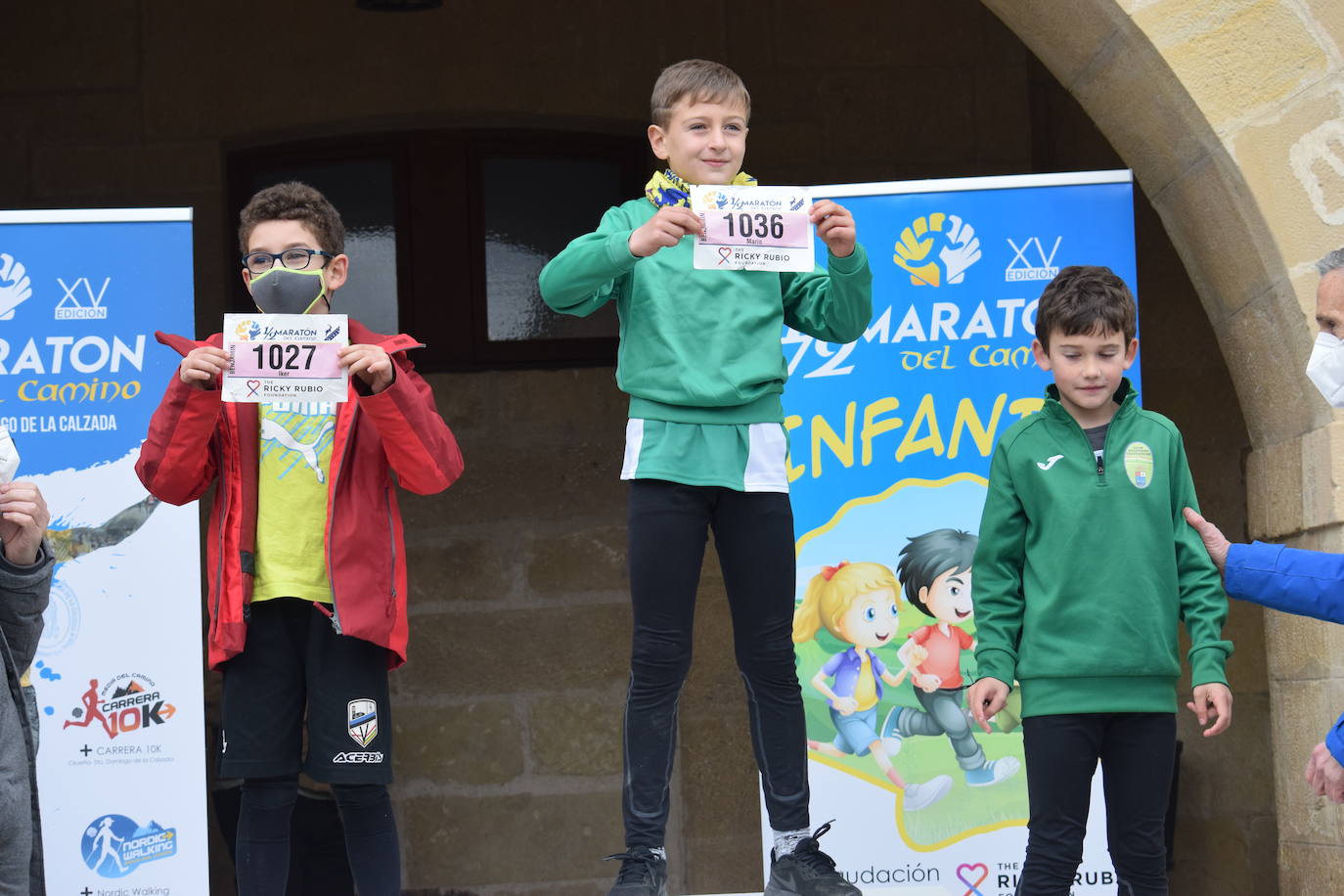 Biruk Rubio y Maite Iñigo se impusieron en la XV Media Maratón del Camino que ha reunido a más de 700 corredores.