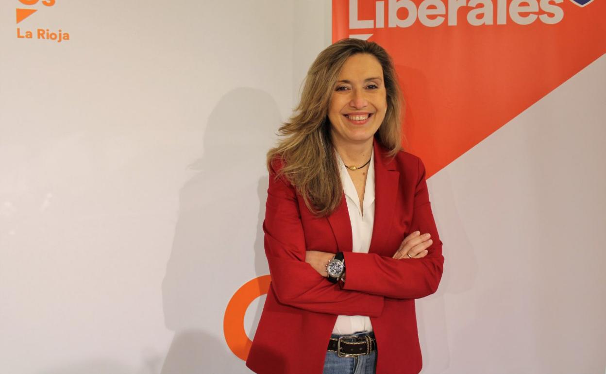 Belinda León, coordinadora de la Junta Gestora de Cs La Rioja.