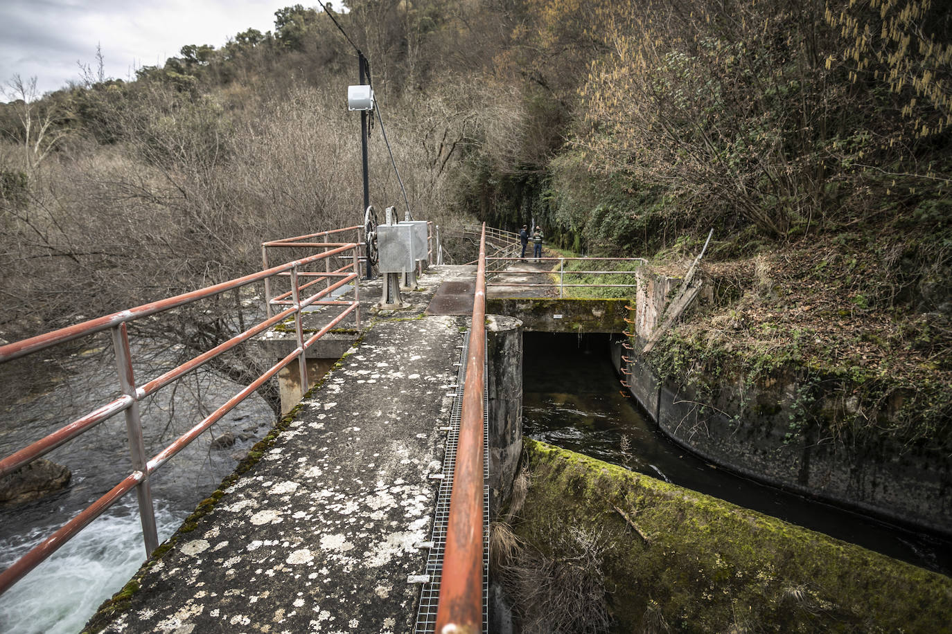 Fotos: Central hidroeléctrica de Anguiano, la energía que nace del agua y del bosque