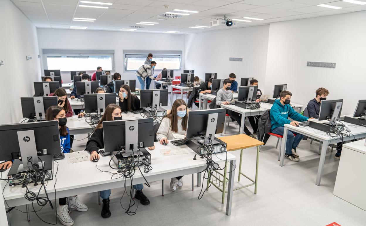 Alumnos del Valle del Oja y la Ciencia