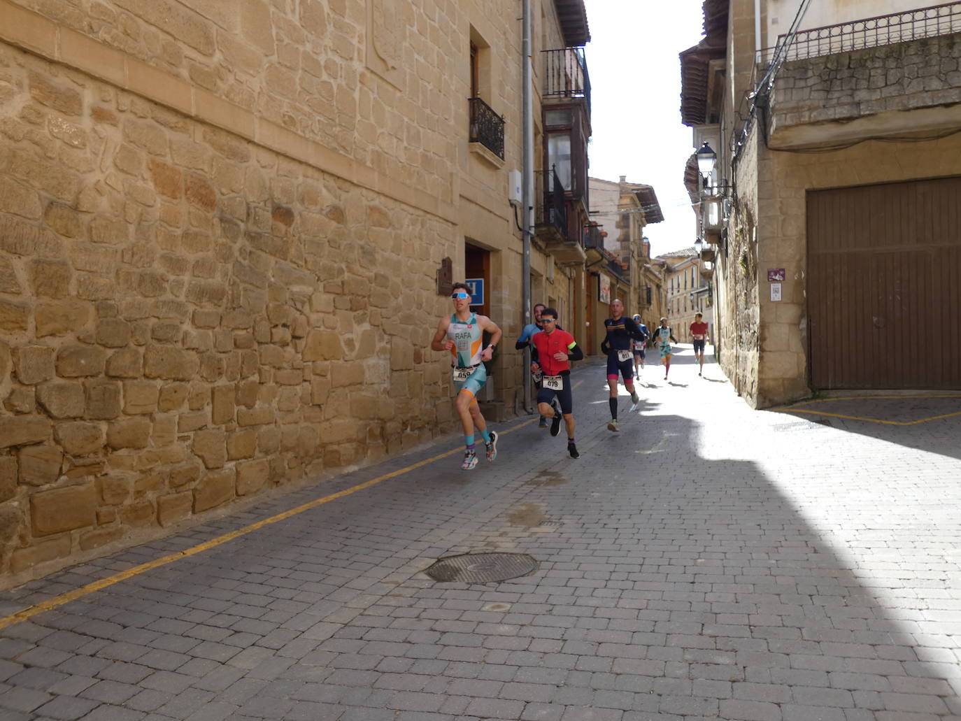 Fotos: El I Duatlón de San Vicente de la Sonsierra