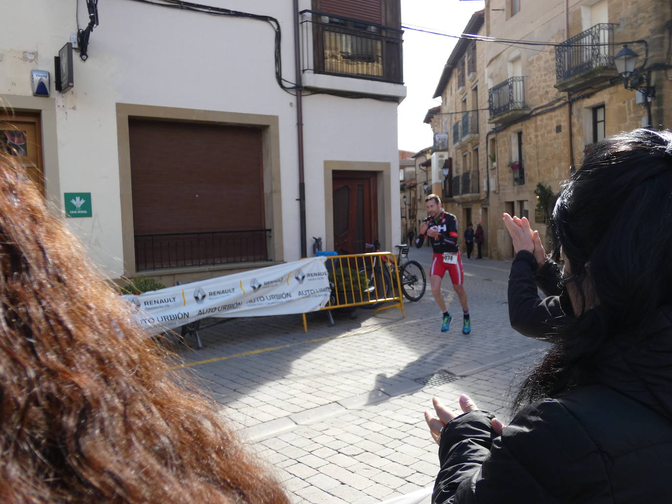 Fotos: El I Duatlón de San Vicente de la Sonsierra