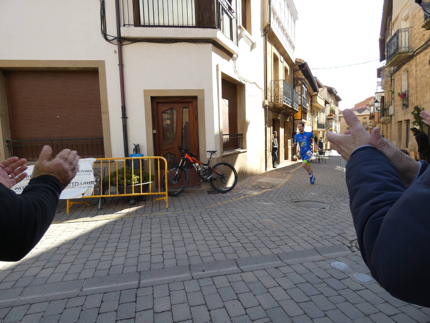 Fotos: El I Duatlón de San Vicente de la Sonsierra