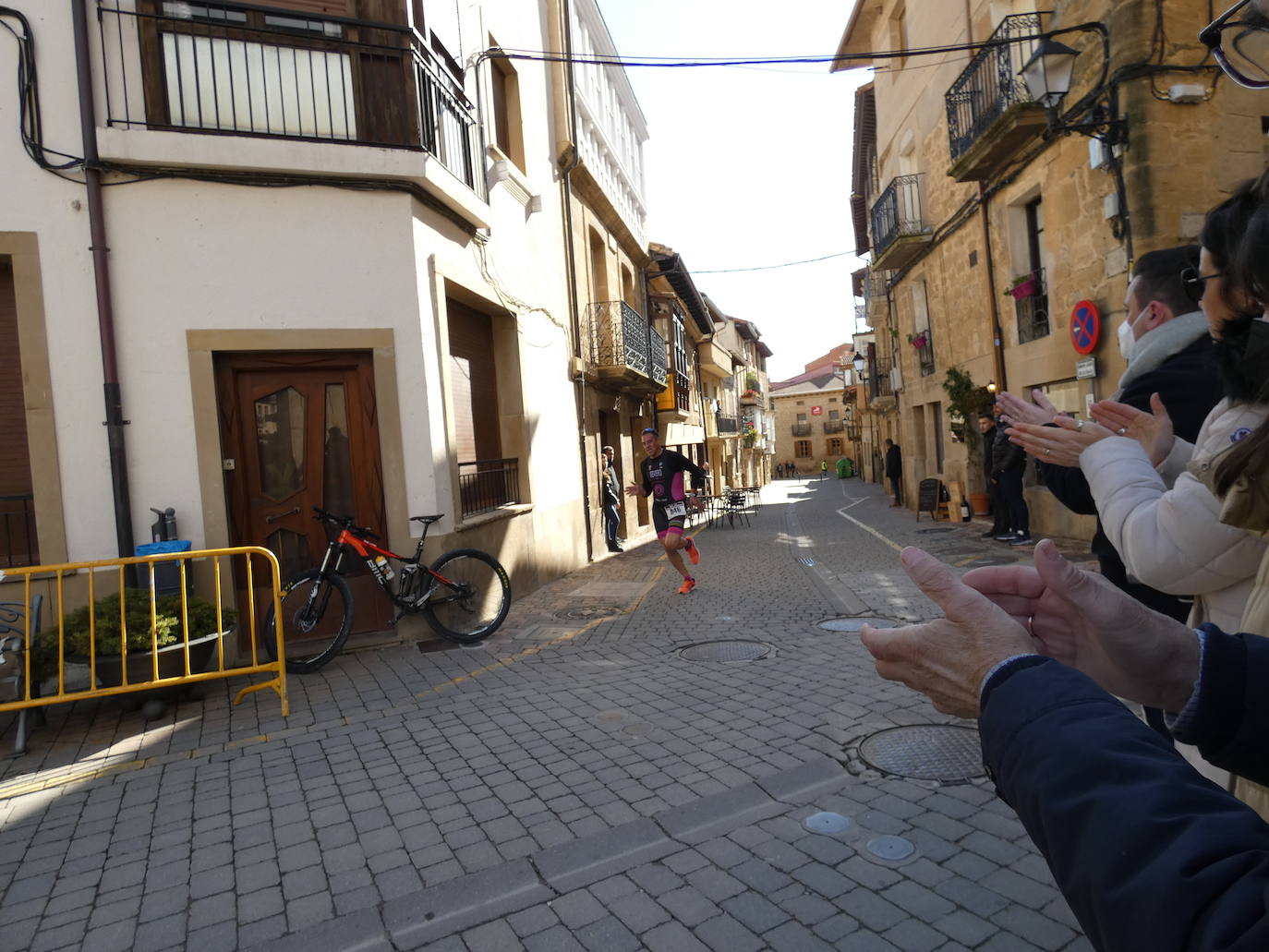 Fotos: El I Duatlón de San Vicente de la Sonsierra