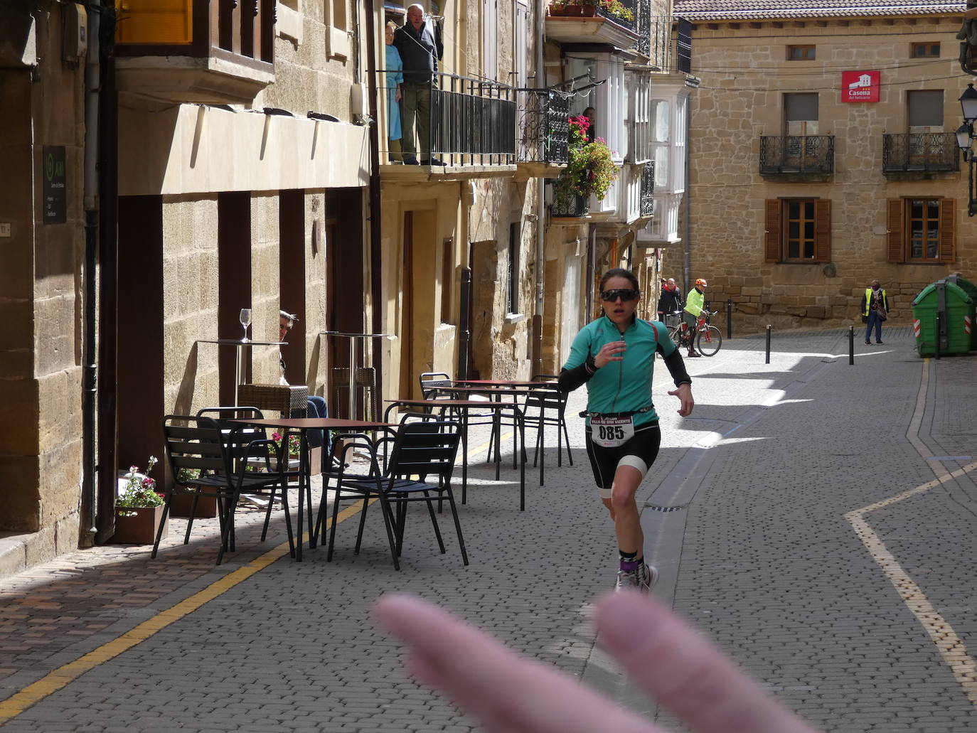 Fotos: El I Duatlón de San Vicente de la Sonsierra