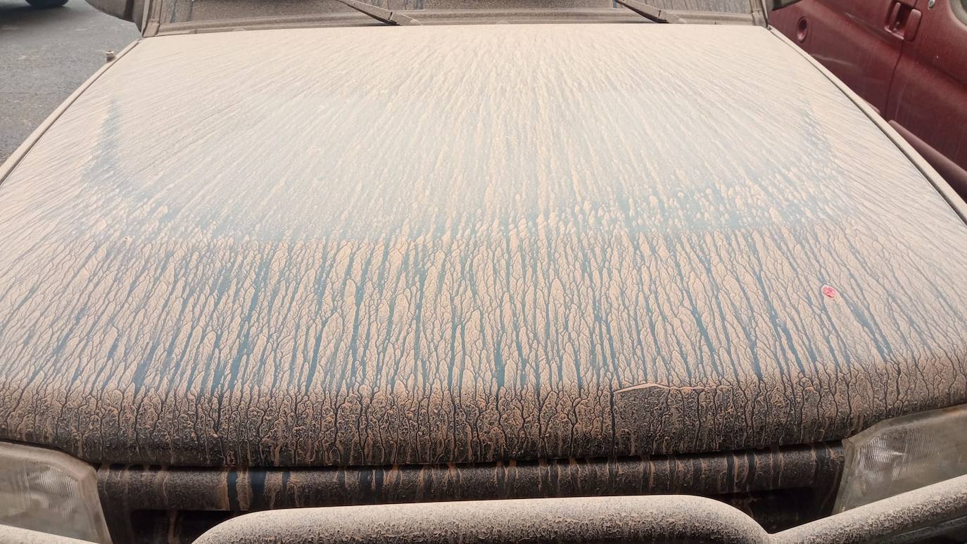 Fotos: Lluvia de barro en Logroño