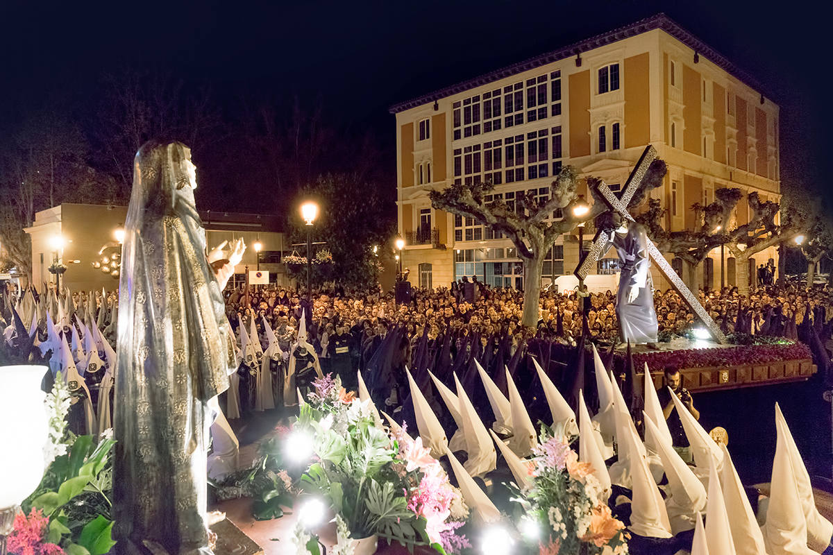 Procesión del Encuentro del Miércoles Santo.