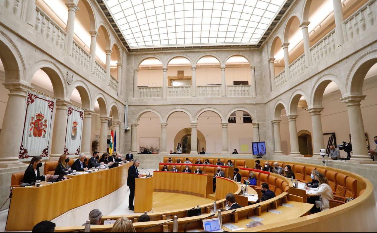 Pleno del Parlamento, en una imagen de archivo.