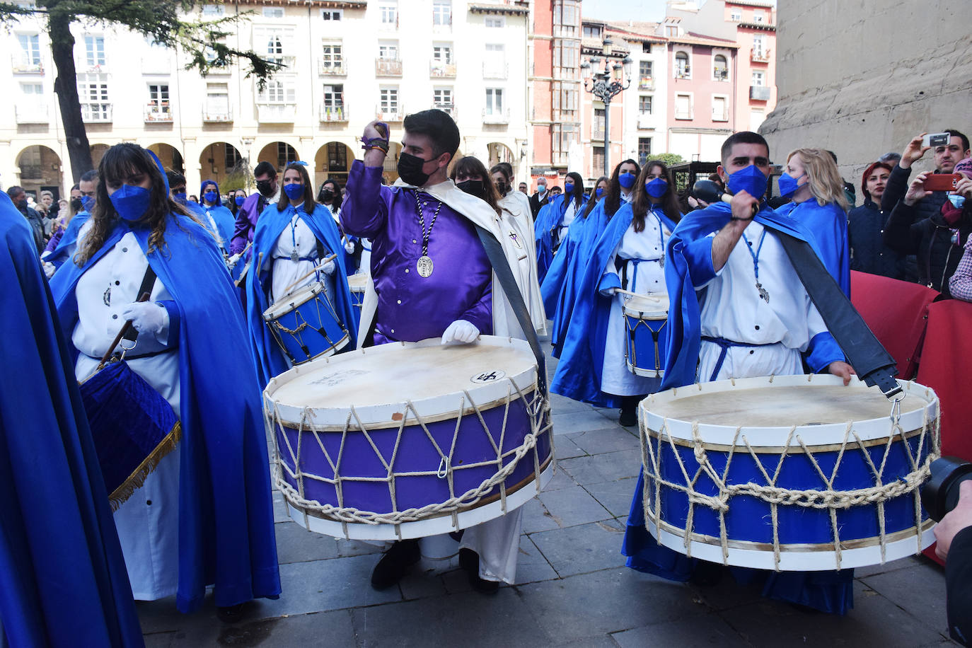 Fotos: Los niños protagonizan la procesión de la Borriquilla de Logroño