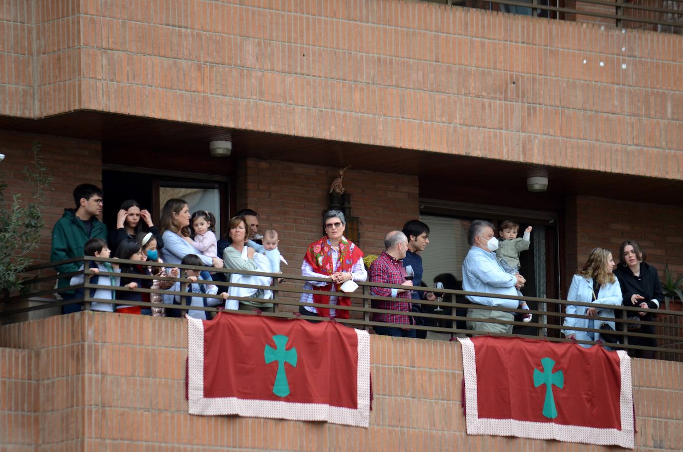 La emoción ha vuelto este jueves al corazón de Calahorra en el Encuentro más esperado de su Semana Santa. 