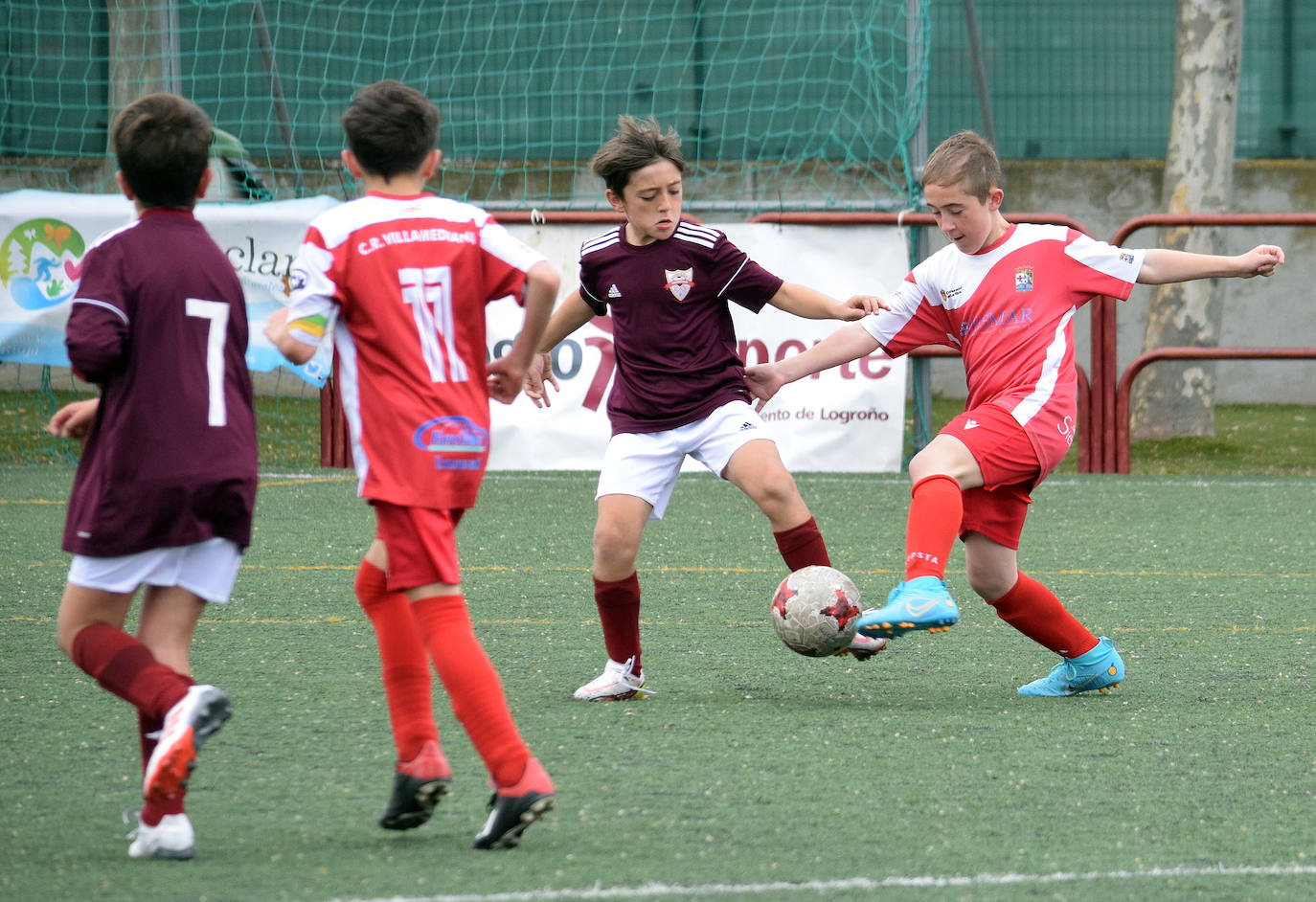 Fotos: Primera jornada del Torneo Villega en La Ribera