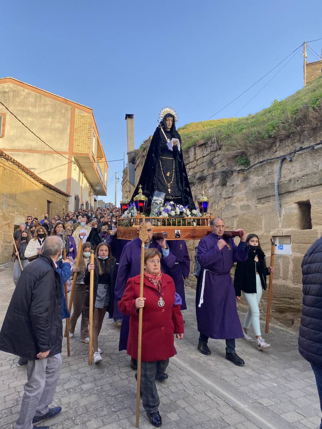 Fotos: Procesión del Jueves Santo de los Picaos de San Vicente