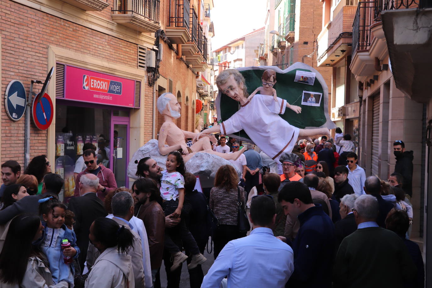 Fotos: Quema de los Judas en Alfaro