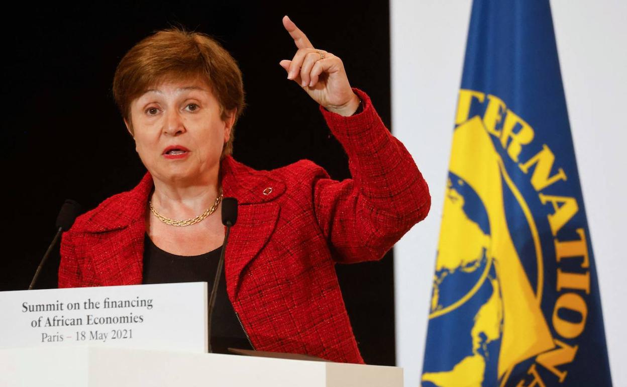 Kristalina Georgieva, directora gerente del FMI.