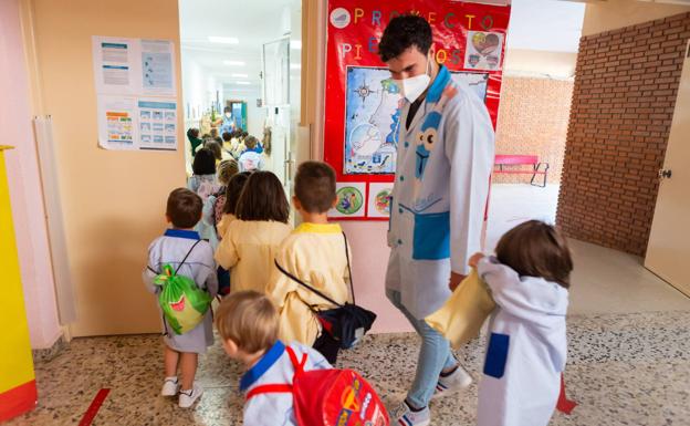 Educación recomienda a los trabajadores de los colegios seguir utilizando la mascarilla