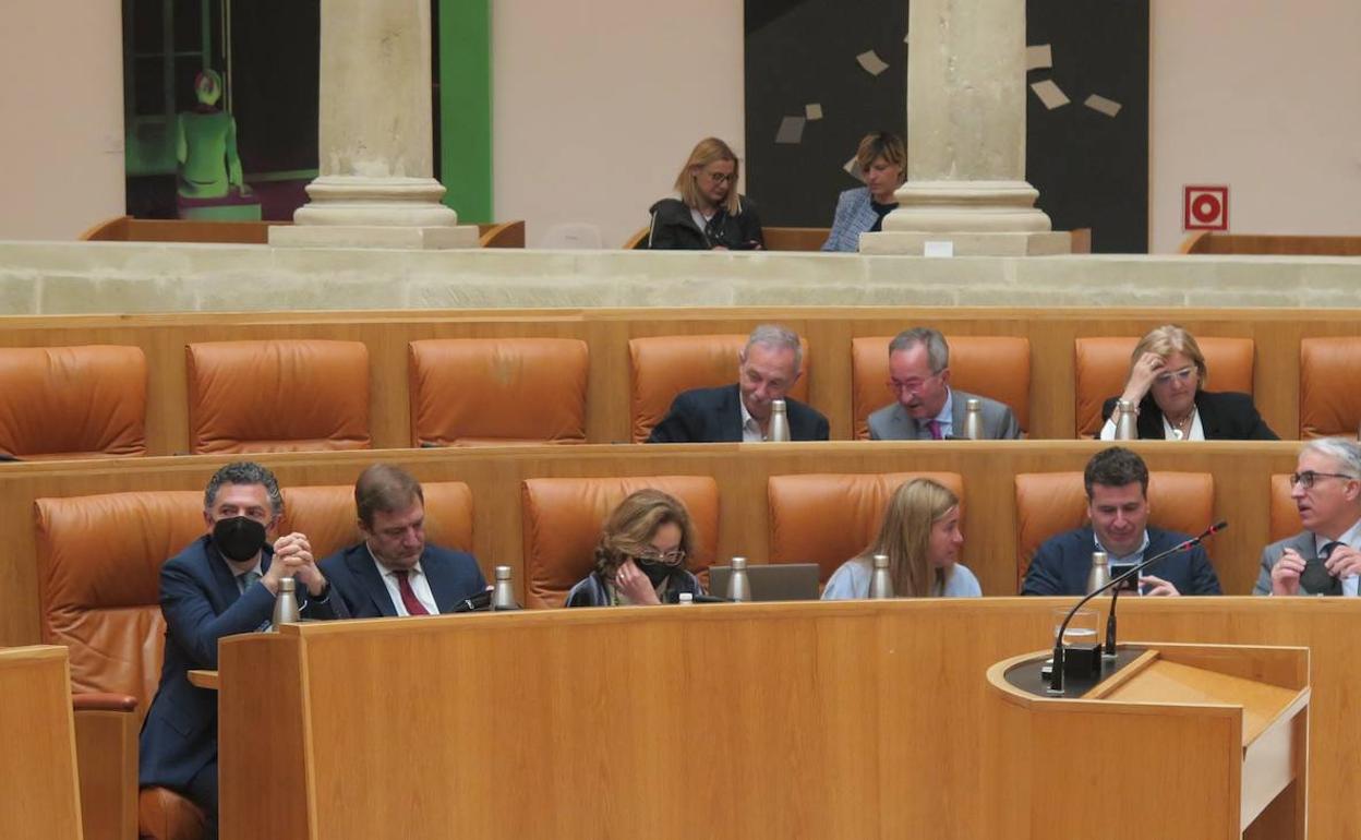 Bancada del Grupo Popular. 