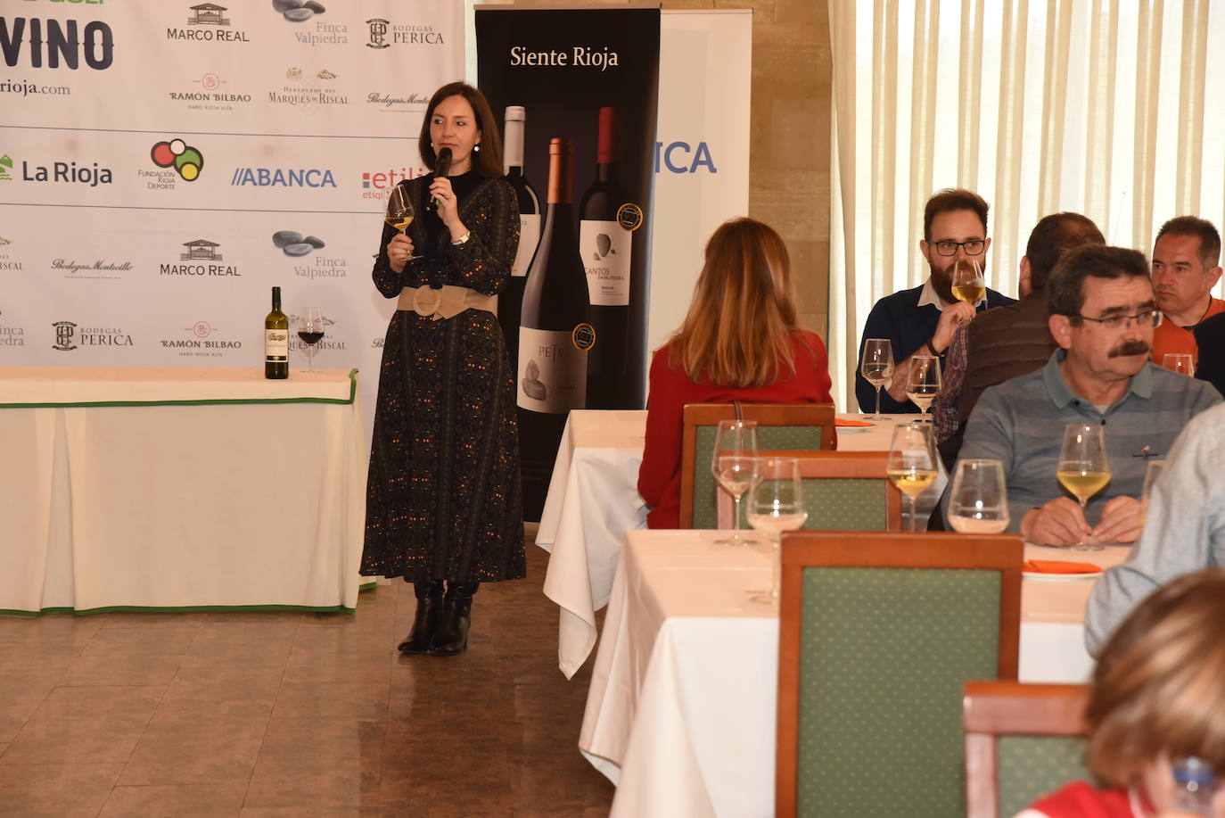 Fotos: Cata de vinos de Finca Valpiedra en el Torneo Golf Rioja&amp;Vino