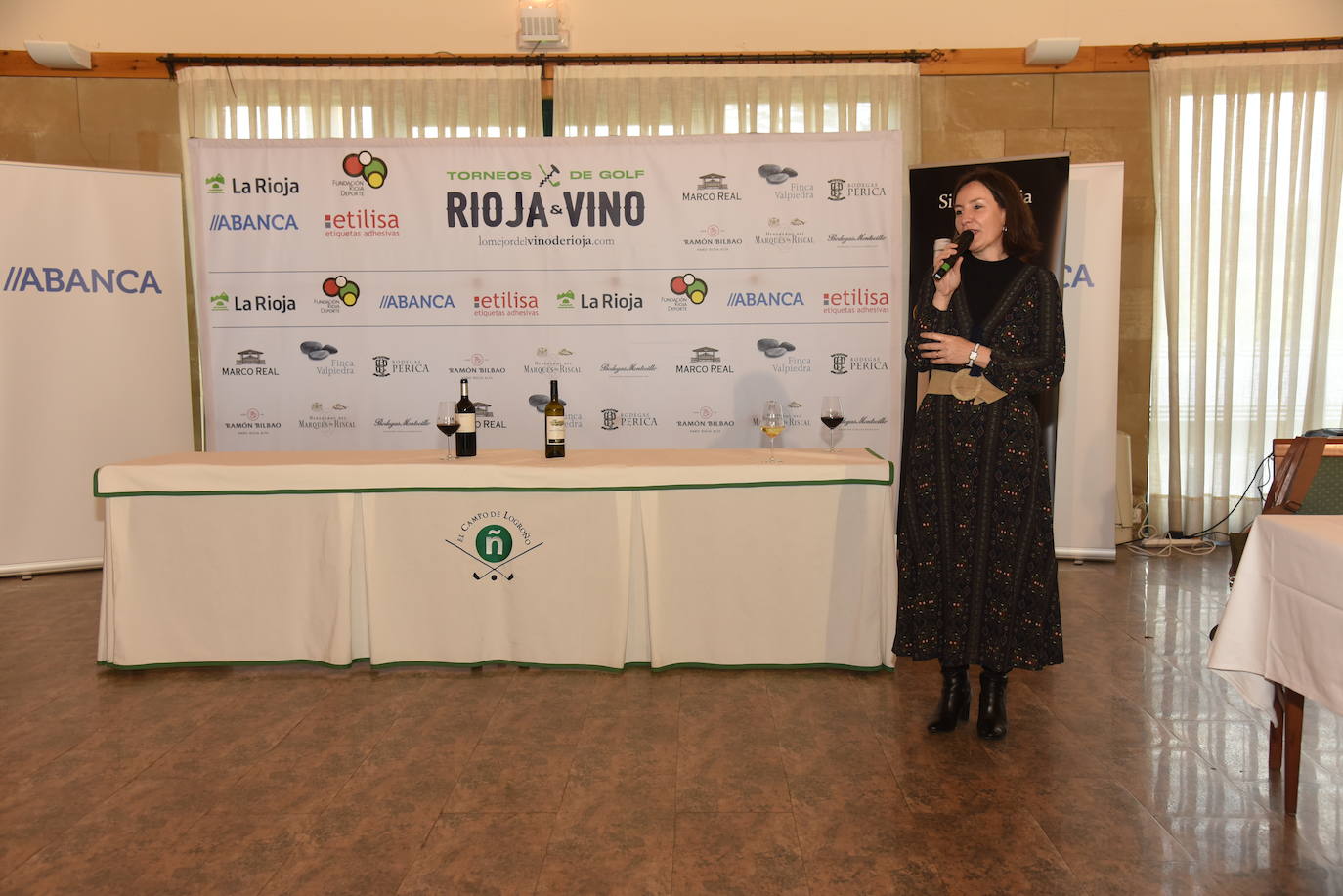 Fotos: Cata de vinos de Finca Valpiedra en el Torneo Golf Rioja&amp;Vino