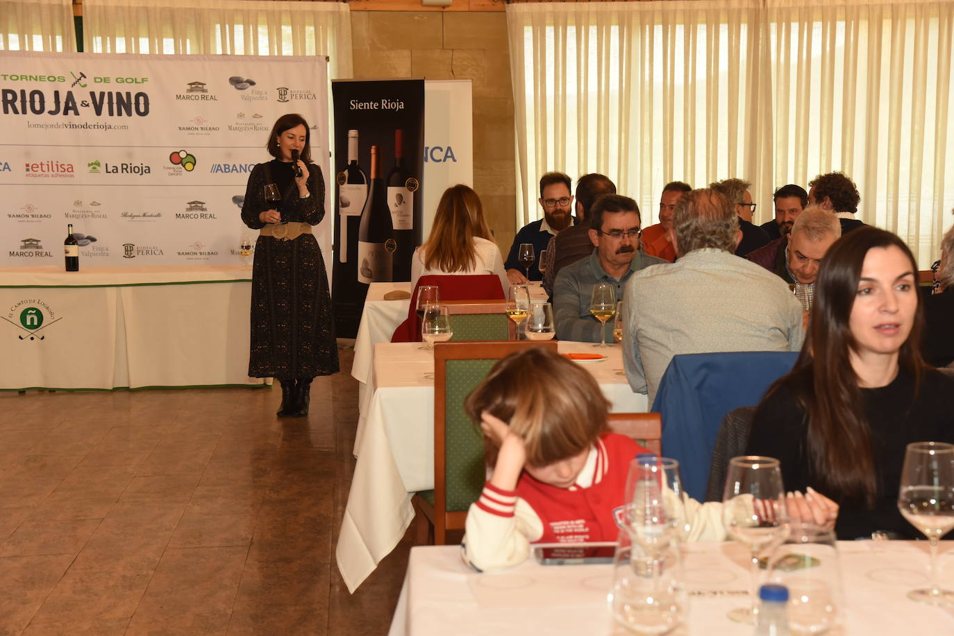 Fotos: Cata de vinos de Finca Valpiedra en el Torneo Golf Rioja&amp;Vino