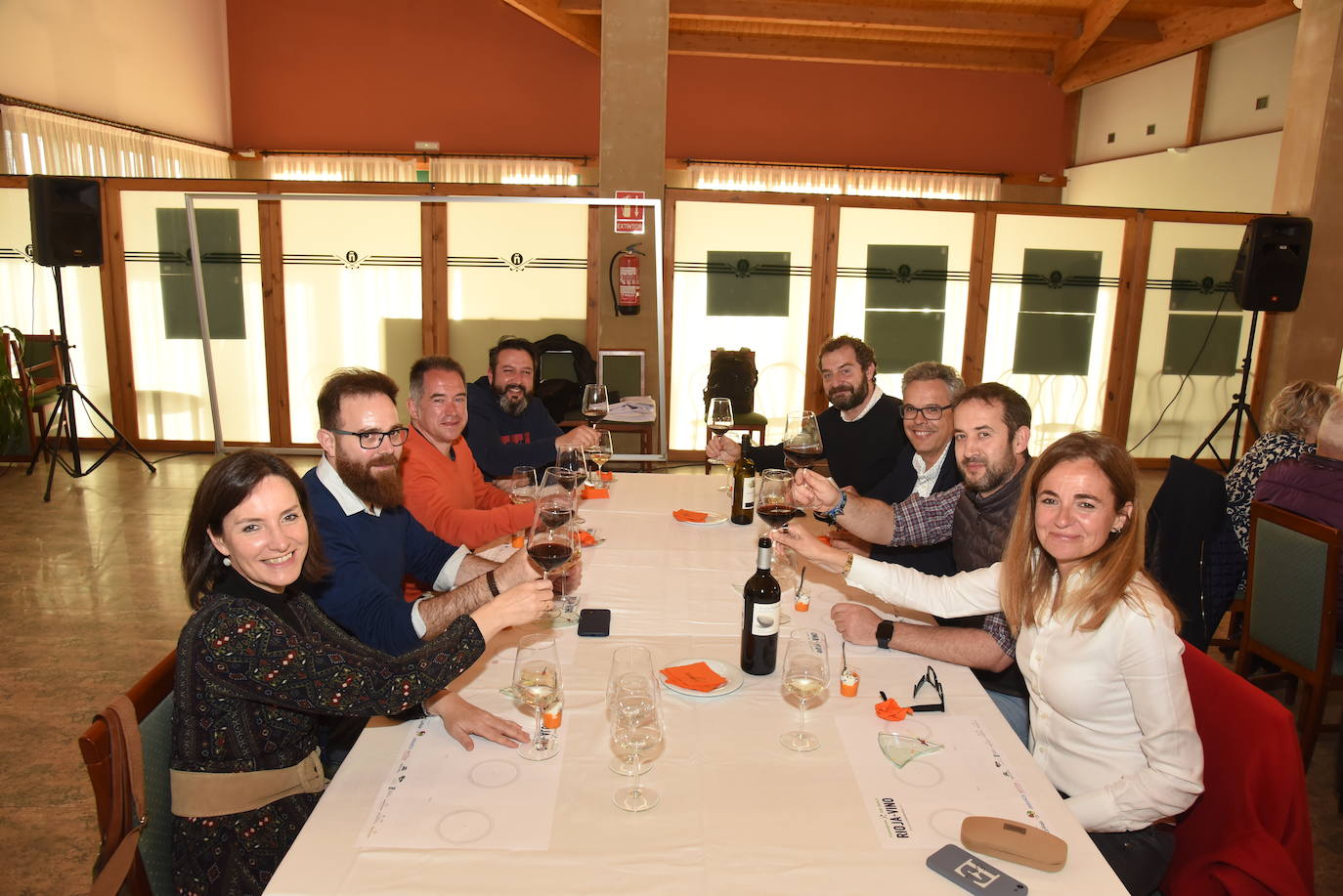 Fotos: Cata de vinos de Finca Valpiedra en el Torneo Golf Rioja&amp;Vino