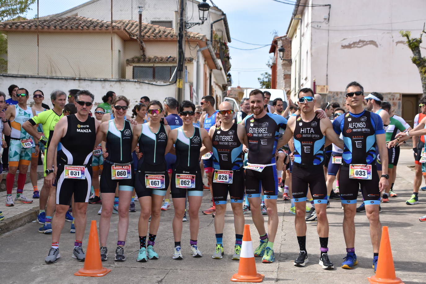 Fotos: Camilo Santiago y Ángela Muñoz ganan el duatlón de Galilea